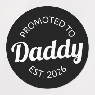 Etiquetas Promovido A Daddy Est. I 2026