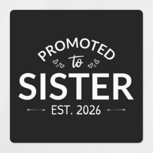 Etiquetas Promovido A La Hermana Este. II 2026