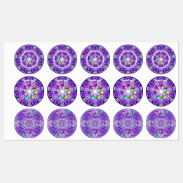 Etiquetas Púrpura W2