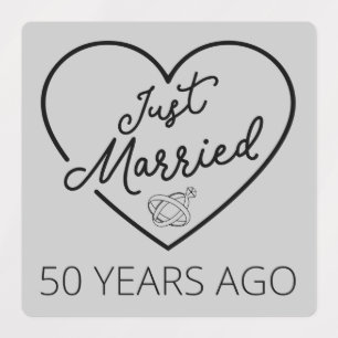 Etiquetas Recién Casados Hace 50 Años III
