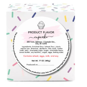 Etiquetas redondas de la casa de campo de Indiana