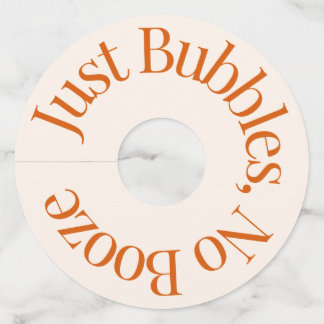 Etiquetas redondas de vidrio de vino, mate estánda