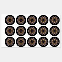 Resumen Angel Wings Mandala Fractal Monograma