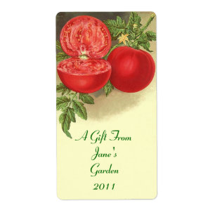 Etiquetas retro canning jar etiquetan productos en