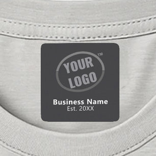 Etiquetas Ropa del logotipo del Personalizado del nombre de 