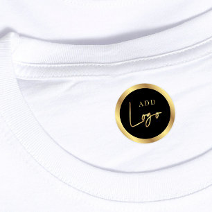 Etiquetas Ropa impermeable con el logotipo Black & Gold Lux 