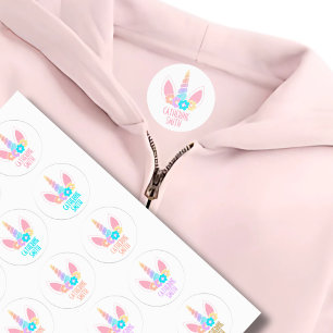 Etiquetas Ropa infantil ligera y simple sin ciron