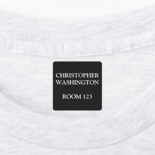 Etiquetas Ropa personalizada para hogar residencial con hier