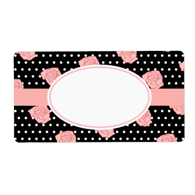 Etiquetas rosa rosa (Frente)