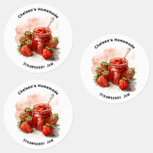 Etiquetas Rústica fresa casera Jam Mason Jar