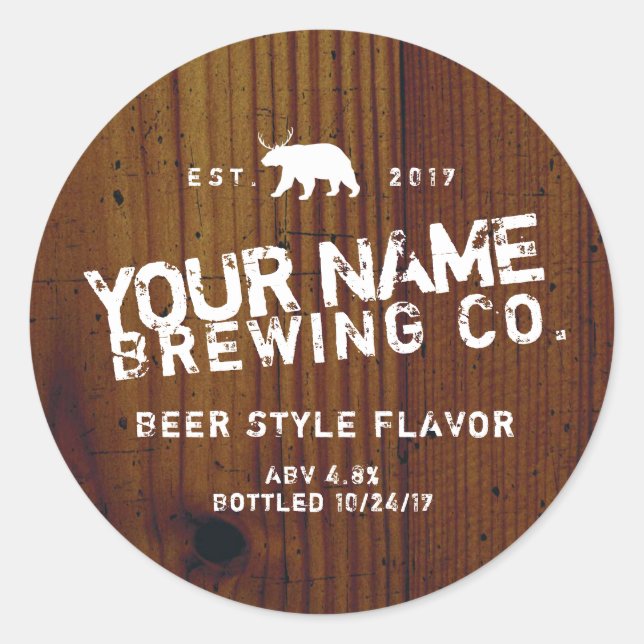 Etiquetas rusticas personalizadas - Añade tus prop (Anverso)