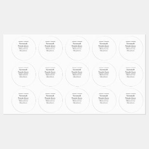 Etiquetas Salsa casera de tomate hecha con el amor agregar n