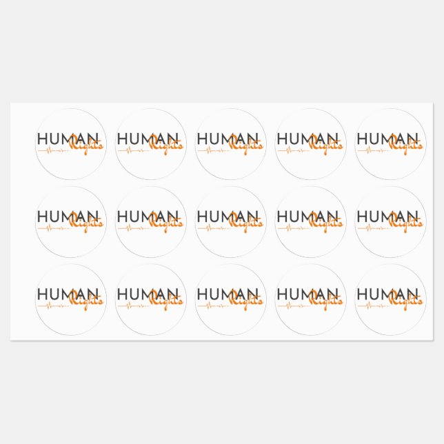 Etiquetas Salvamento de los derechos humanos (Hoja)
