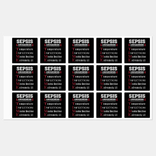 Etiquetas Sepsis Awareness T.I.M.E. Guide