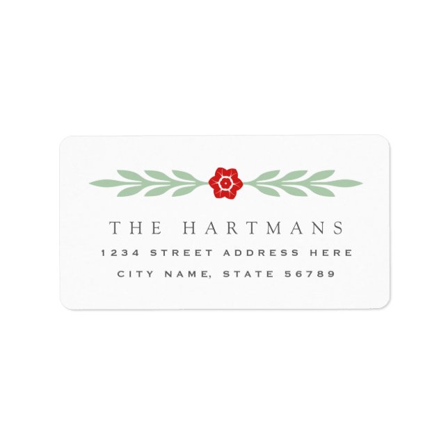 Etiquetas siempre después de la dirección (Frente)