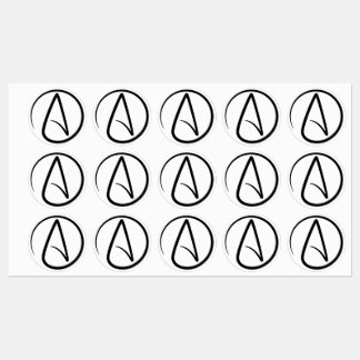 Etiquetas Símbolo de ateísmo - Signo ateo