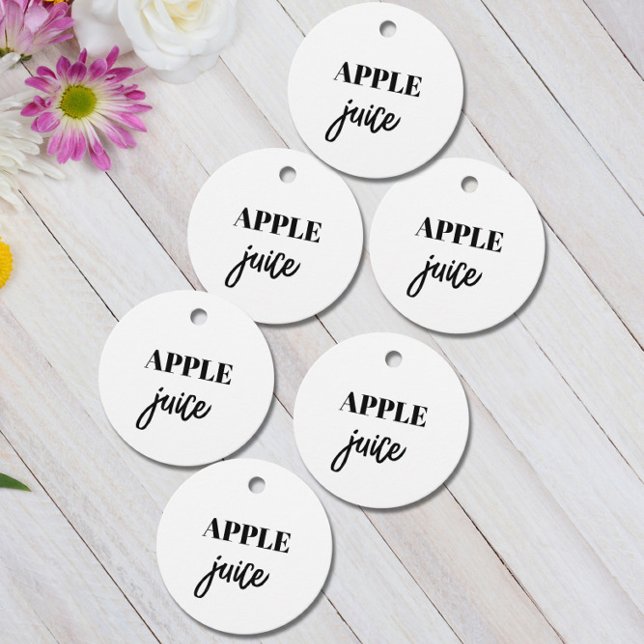 Etiquetas simples de botellas (Subido por el creador)