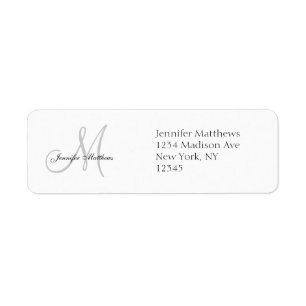 Etiquetas simples de direcciones de invitación a b