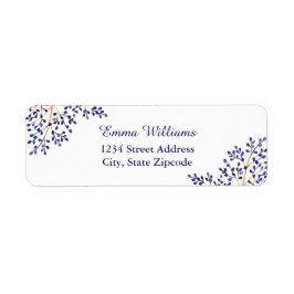 Etiquetas simples de la dirección de la naturaleza