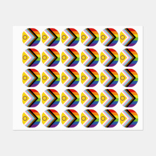 Etiquetas SlipperyJoe Progreso del progreso de la bandera de