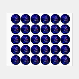 Etiquetas SlipperyJoe representó digitalmente el beau del ár