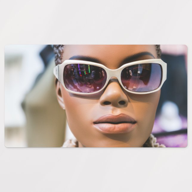 Etiquetas Soy realmente hermosa (Diseño 1)