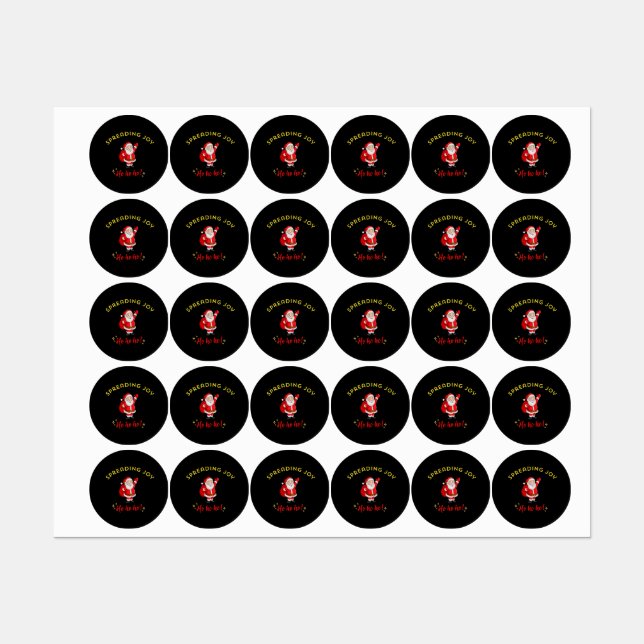 Etiquetas Spreading Joy (Hoja)