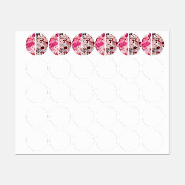 Etiquetas Stickers (Hoja)