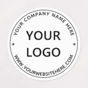 Etiquetas Su nombre de logotipo profesional Promocionado Per