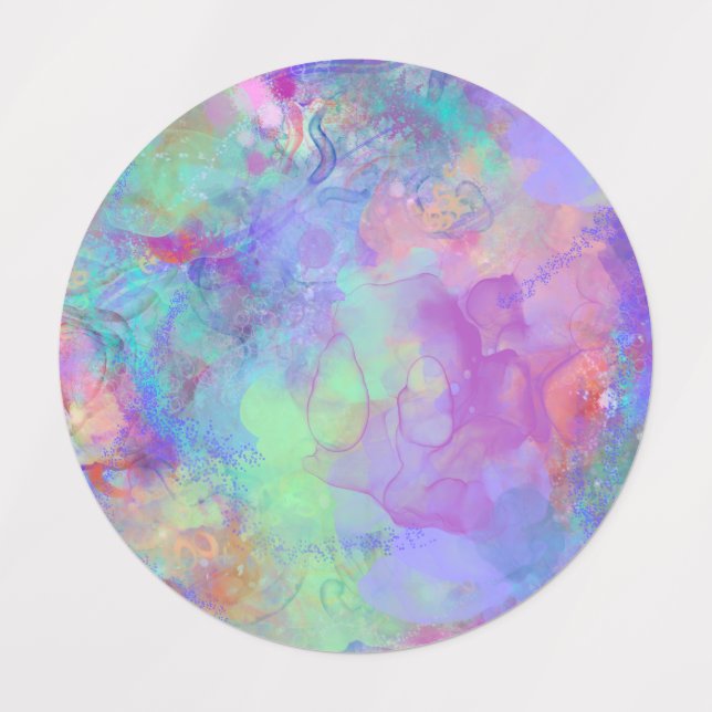 Etiquetas Sueño confuso (Diseño 1)