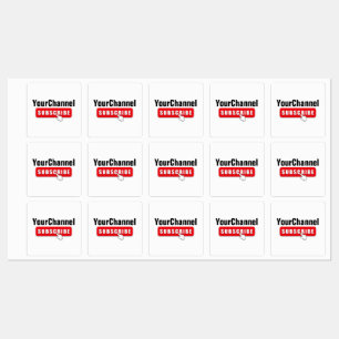 Etiquetas Suscríbete Personalizado a Tu Canal