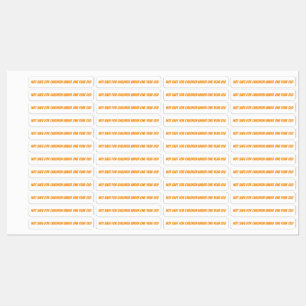 Etiquetas Tapa de seguridad para frasco de miel con adverten