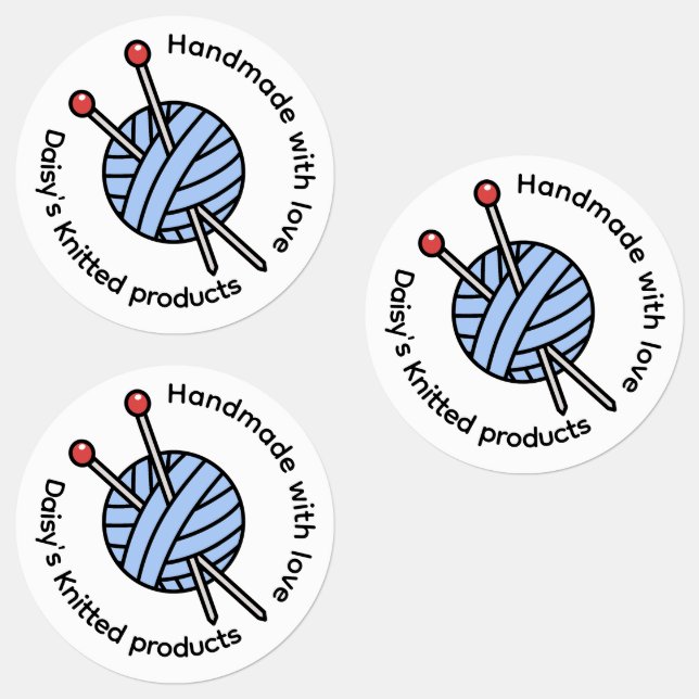 Etiquetas Tejido a mano Personalizado   (Grupo)