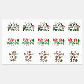 Etiquetas Tema de navidades: Combo