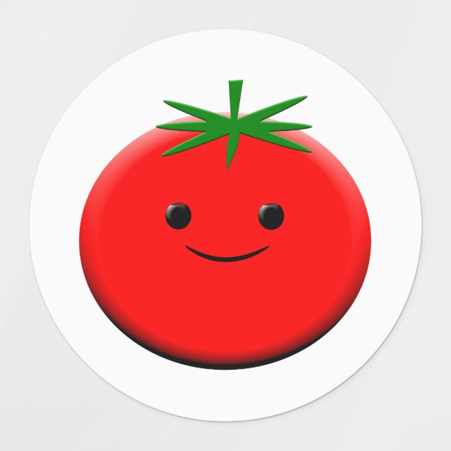 Etiquetas Tomate Rojo (Diseño 1)