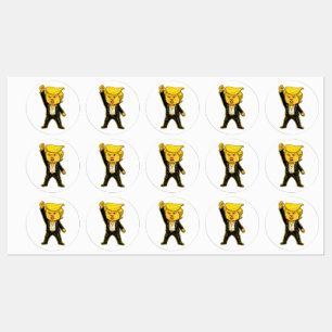 Etiquetas Trump Feliz Meme Divertido Trump Lucha Lucha Lucha