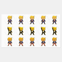 Trump Feliz, Trump Divertido, Chibi Meme Divertido