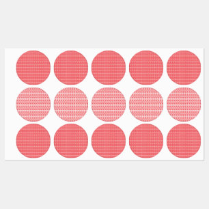 Etiquetas Un diseño abstracto rojo vivo y naranja con swirli