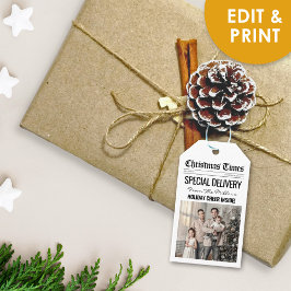 Etiquetas Únicas para Regalos de Navidad Etiquetas