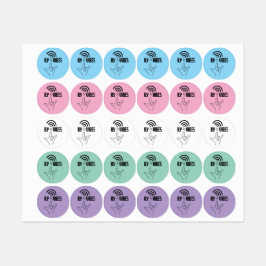 Etiquetas Vibraciones ILY - Diseño ASL