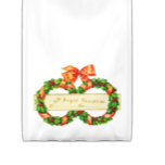 Etiquetas Vintage Christmas Green Wreath Gifting<br><div class="desc">Vintage Navidad verde corona roja lazo de regalo pegatinas de contorno de regalo de mí a ti Paquete de Pegatinas de etiquetas,  variante 3</div>