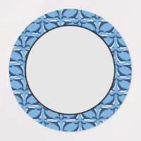 White Blue Whales Yin Yang Sea Animal Ocean Marine