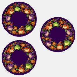 Etiquetas Wreath Whimsical Adorada Con Lámparas De Chaqueta 