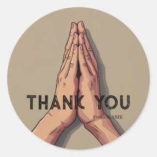 Etiquetas y adhesivos de agradecimiento