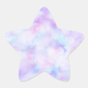 Etiquetas y pegatinas multicolor estrella
