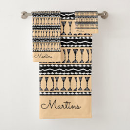 Étnica, arte africano, patrón tradicional