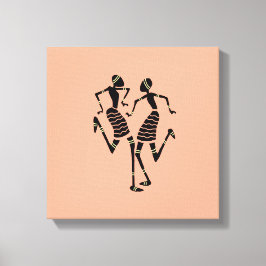 Étnica, arte keniano africano, baile de carnaval