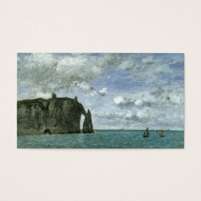 Etretat, la Puerta de Aval (Frente)