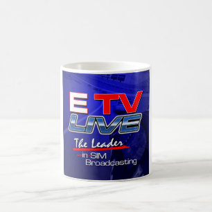 ETV viven taza de café 11oz o 15oz con el fondo