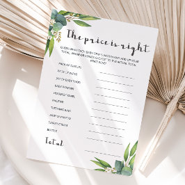 Eucalipto de acuarela moderna El precio es correct